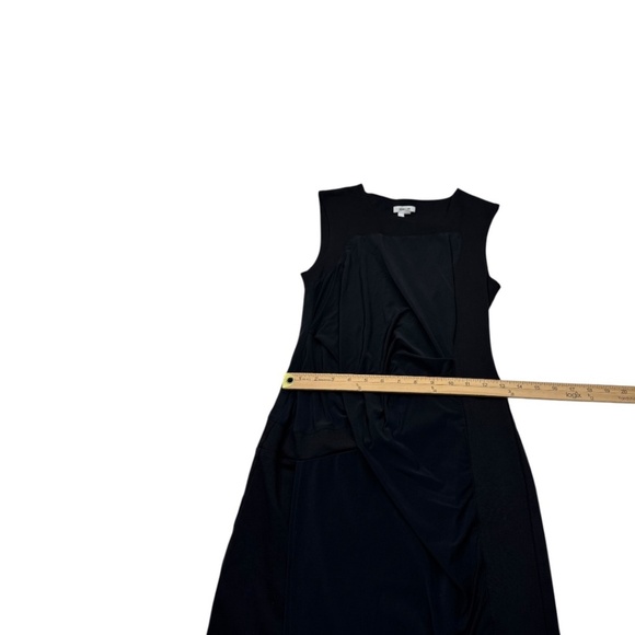 Helmut Lang Sheath Ruche Waist Dress Black - Picture 9 of 11